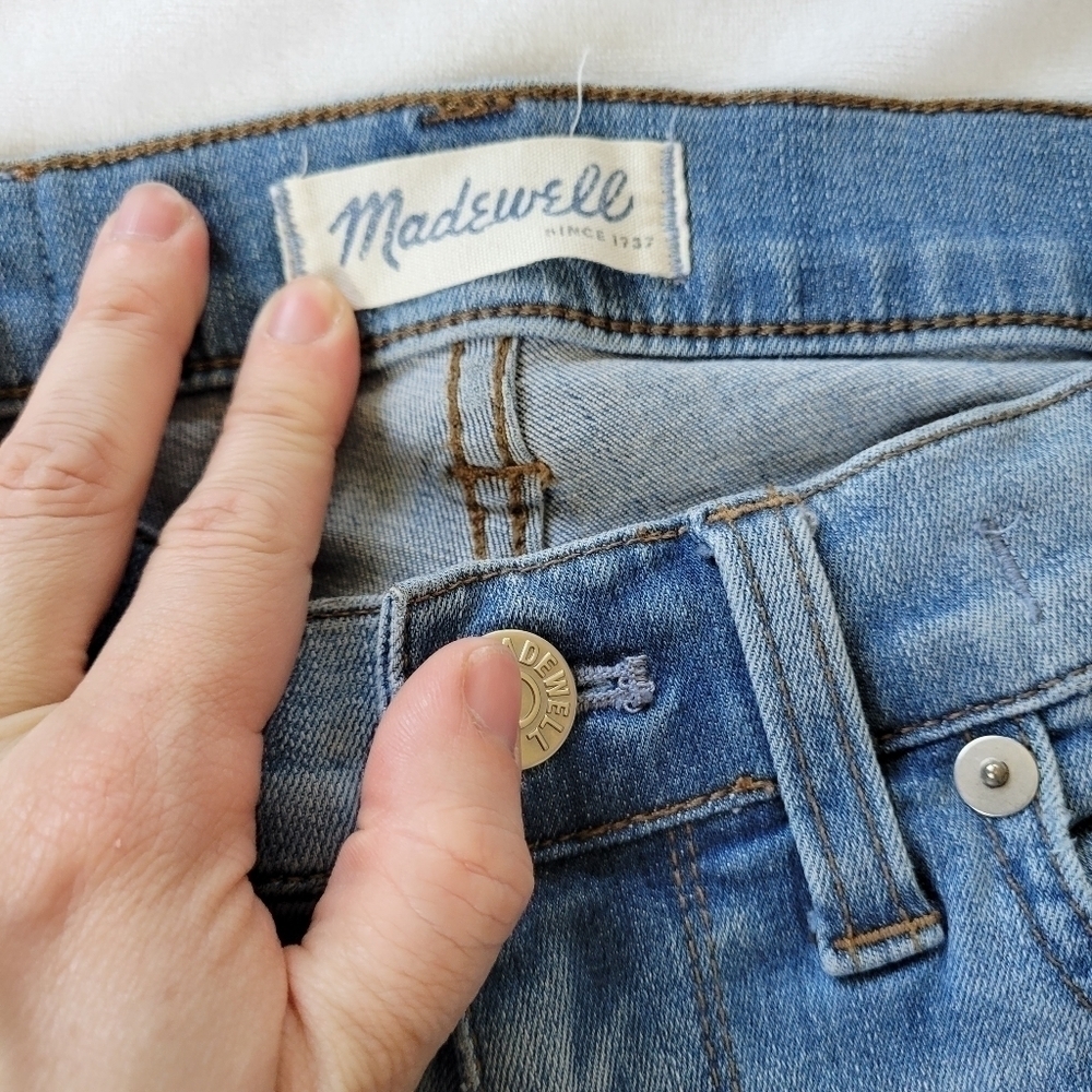 Madewell skinny skinny light wash jeans 27 - Picture 5 of 13